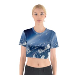 Space Photography Cotton Crop Top