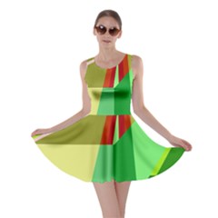 Colorful Abstraction Skater Dress by Valentinaart