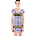 Soul Flower Short Sleeve Bodycon Dress View1