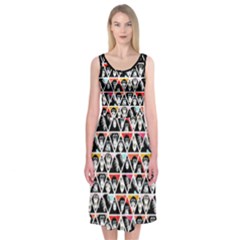 Ape Midi Sleeveless Dress