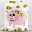 Piggy bank  Drawstring Bag (Large) View1