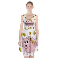 Piggy Bank  Racerback Midi Dress by Valentinaart