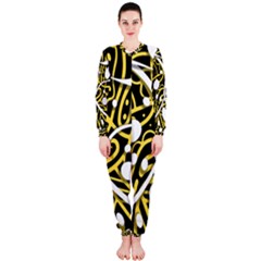 Yellow Movement Onepiece Jumpsuit (ladies)  by Valentinaart