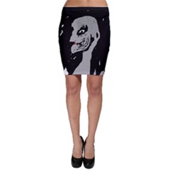 Horror Bodycon Skirt by Valentinaart