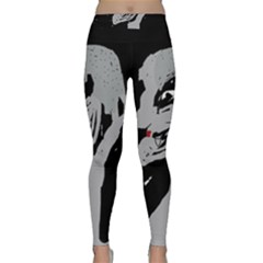 Horror Yoga Leggings  by Valentinaart