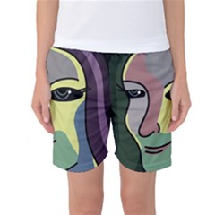 Lady Women s Basketball Shorts by Valentinaart