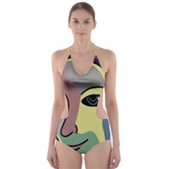 Lady Cut-out One Piece Swimsuit