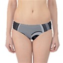 Lady - gray Hipster Bikini Bottoms View1