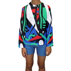 Find Me Kid s Long Sleeve Swimwear