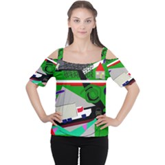 Trip Women s Cutout Shoulder Tee