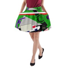 Trip A-line Pocket Skirt