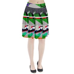 Trip Pleated Skirt