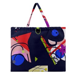 Gift Zipper Large Tote Bag