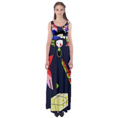 Gift Empire Waist Maxi Dress