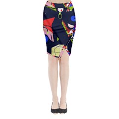 Gift Midi Wrap Pencil Skirt