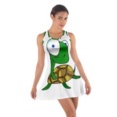 Turtle Cotton Racerback Dress