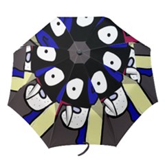 Monster Folding Umbrellas by Valentinaart