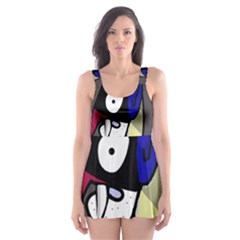 Monster Skater Dress Swimsuit