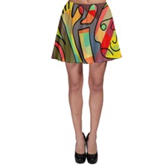 Colorful Dream Skater Skirt by Valentinaart