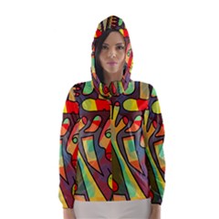 Colorful Dream Hooded Wind Breaker (women)