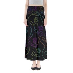 Flowers - Pattern Maxi Skirts