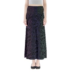 Colorful Elegant Pattern Maxi Skirts