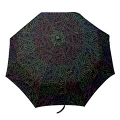 Colorful Pattern Folding Umbrellas