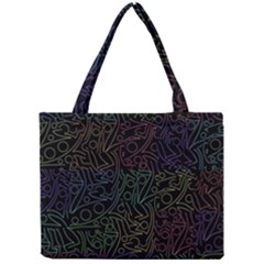 Colorful Pattern Mini Tote Bag by Valentinaart