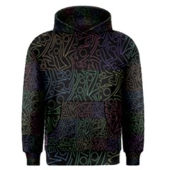 Colorful Pattern Men s Pullover Hoodie by Valentinaart