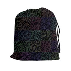 Colorful Pattern Drawstring Pouches (xxl)