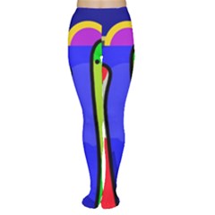 Colorful Snakes Women s Tights by Valentinaart