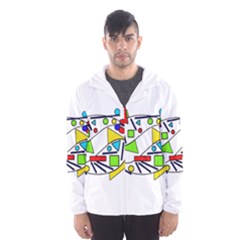 Catch Me Hooded Wind Breaker (men) by Valentinaart