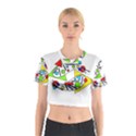 Catch me Cotton Crop Top View1