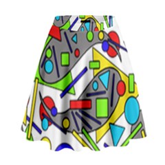 Find It High Waist Skirt by Valentinaart