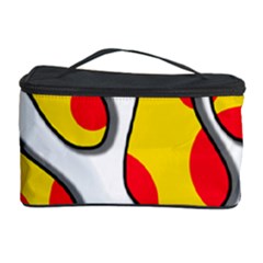 Colorful Graffiti Cosmetic Storage Case by Valentinaart