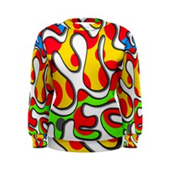 Colorful Graffiti Women s Sweatshirt by Valentinaart