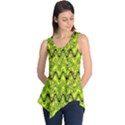 Yellow Wavey Squiggles Sleeveless Tunic View1