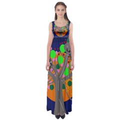 Daydream Empire Waist Maxi Dress