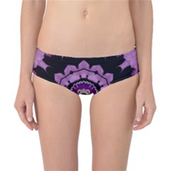 Decorative Leaf On Paper Mandala Classic Bikini Bottoms by pepitasart