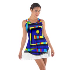 Maze Cotton Racerback Dress