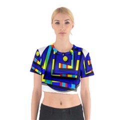 Maze Cotton Crop Top