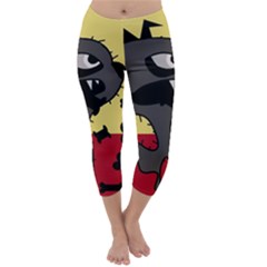 Angry Little Dog Capri Winter Leggings 