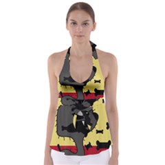 Angry Little Dog Babydoll Tankini Top