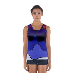 Waves Women s Sport Tank Top 