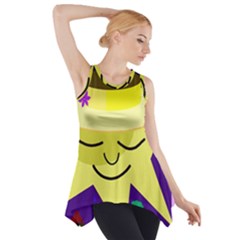 Mr  Sun Side Drop Tank Tunic