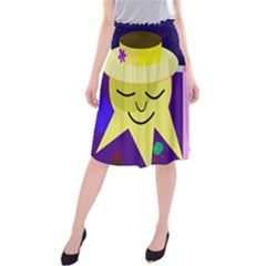 Mr  Sun Midi Beach Skirt