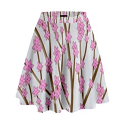 Cherry Tree High Waist Skirt