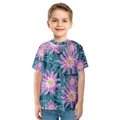 Whimsical Garden Kids  Sport Mesh Tee