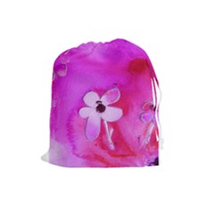 Floralpi Drawstring Pouches (large)  by artistpixi