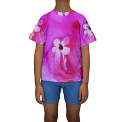 Floralpi Kid s Short Sleeve Swimwear